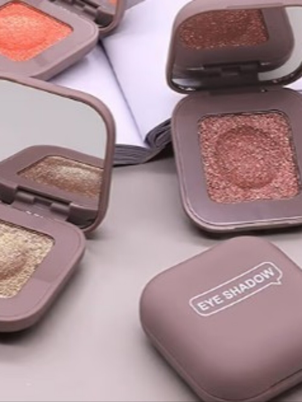 5 Pc Shimmer Multichrome Eyeshadow Highlighter Metallic Glitter